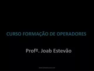 curso forma o de operadores