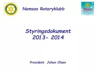 styringsdokument 2013 2014