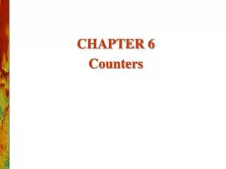 CHAPTER 6 Counters