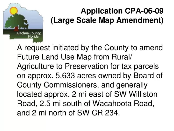 application cpa 06 09 large scale map amendment