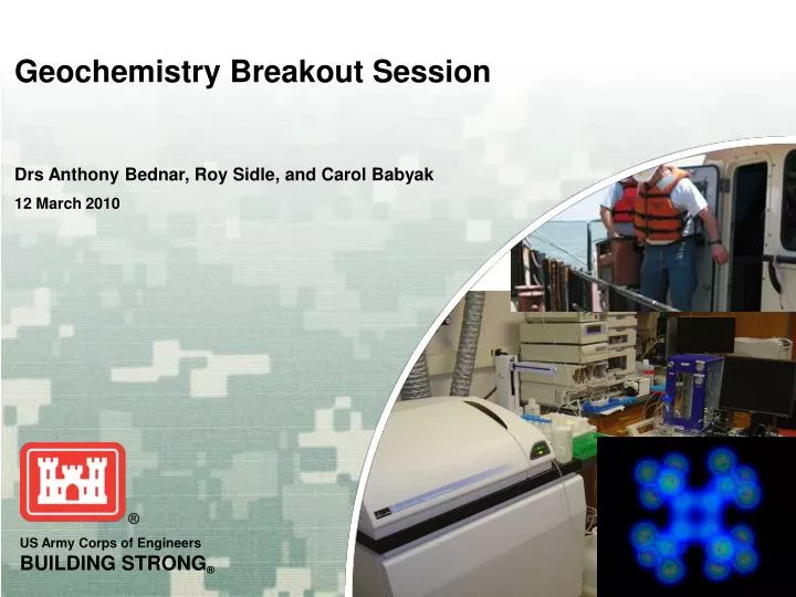 geochemistry breakout session