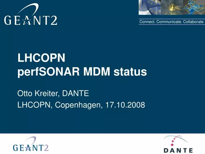 lhcopn perfsonar mdm status