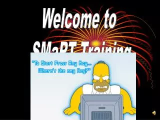 Welcome to SMaRT Training
