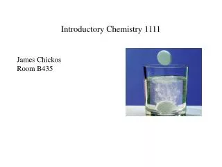 Introductory Chemistry 1111