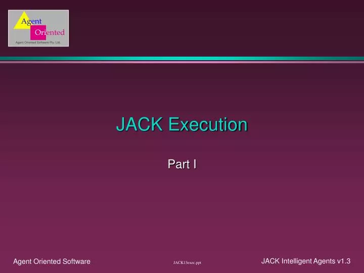 jack execution