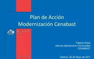 plan de acci n modernizaci n cenabast