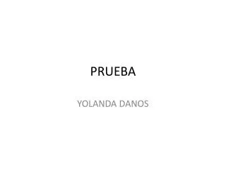 prueba