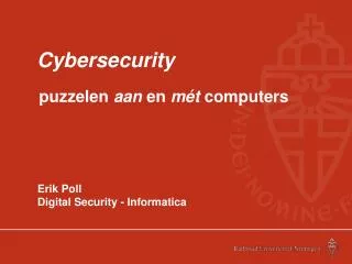 cybersecurity