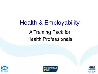 Health &amp; Employability