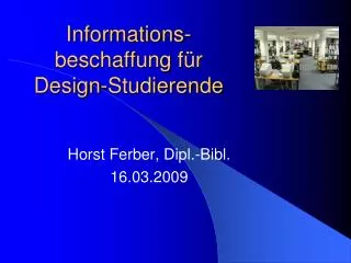 informations beschaffung f r design studierende