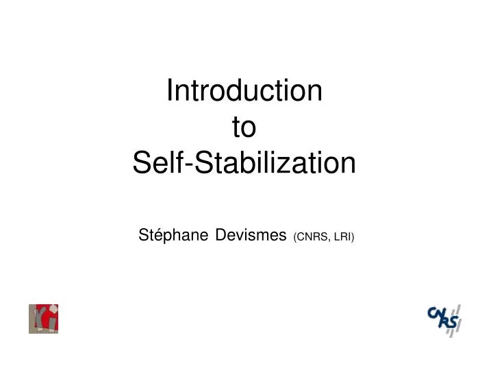 introduction to self stabilization