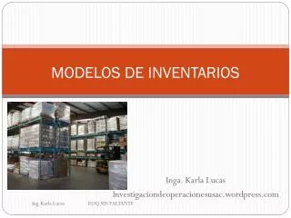 modelos de inventarios