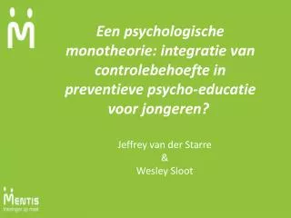 Jeffrey van der Starre &amp; Wesley Sloot