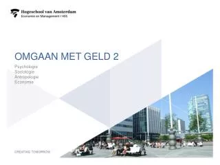 omgaan met geld 2