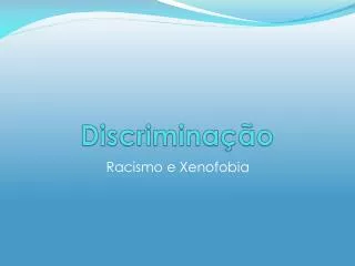 discrimina o