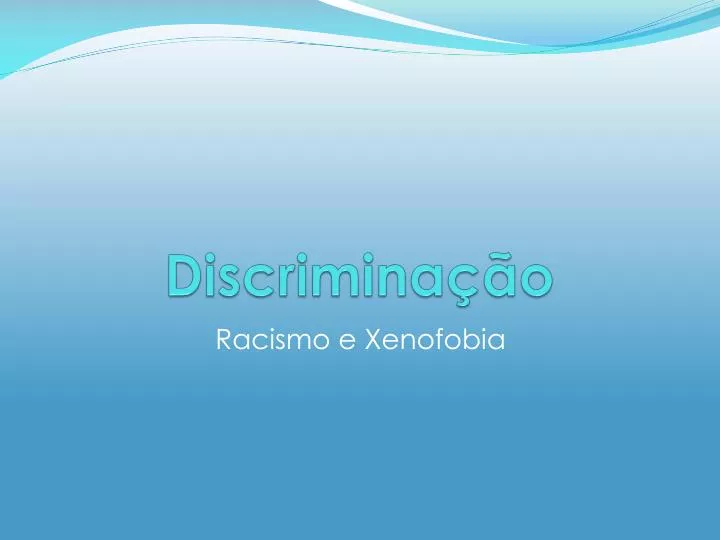 discrimina o