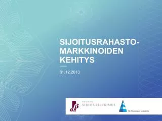 sijoitusrahasto markkinoiden kehitys