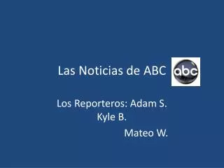 Las Noticias de ABC