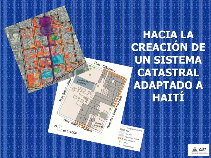 hacia la creaci n de un sistema catastral adaptado a hait