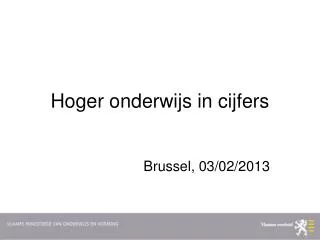 hoger onderwijs in cijfers