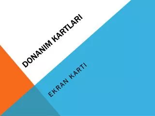 donanim kartlari