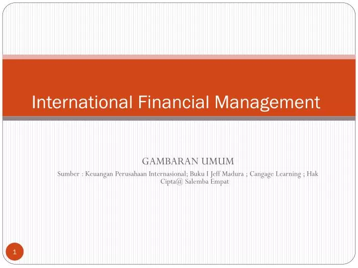 international financial management