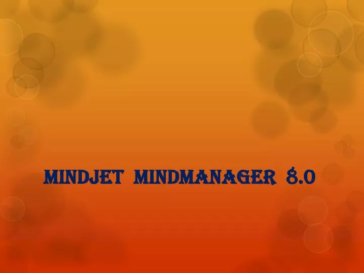 mindjet mindmanager 8 0