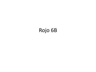 Rojo 6B