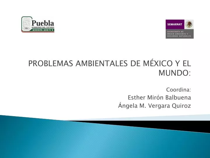 problemas ambientales de m xico y el mundo coordina esther mir n balbuena ngela m vergara quiroz