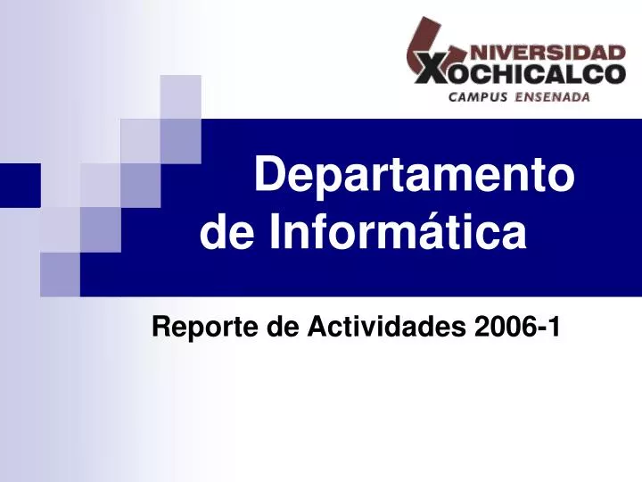 departamento de inform tica