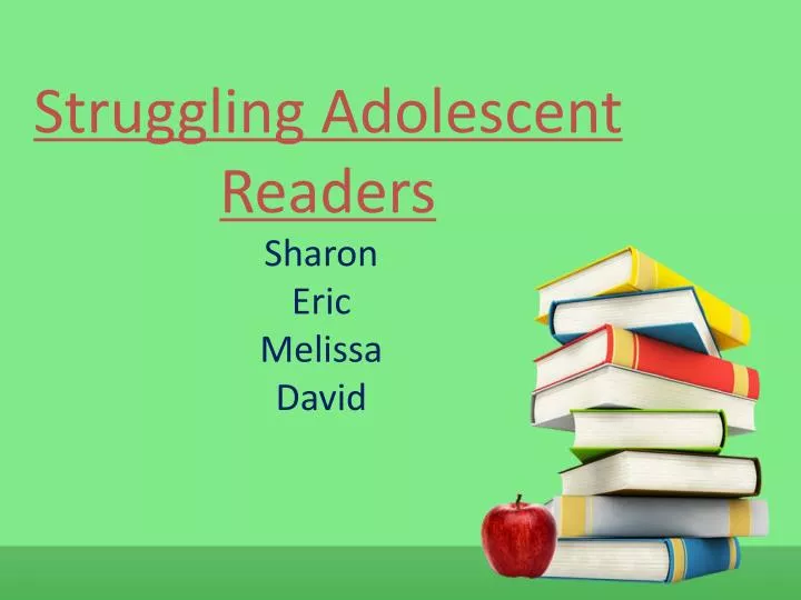 struggling adolescent readers