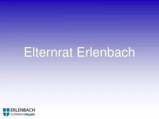 Elternrat Erlenbach