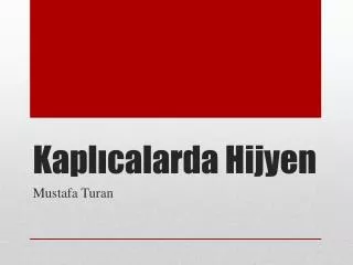kapl calarda hijyen