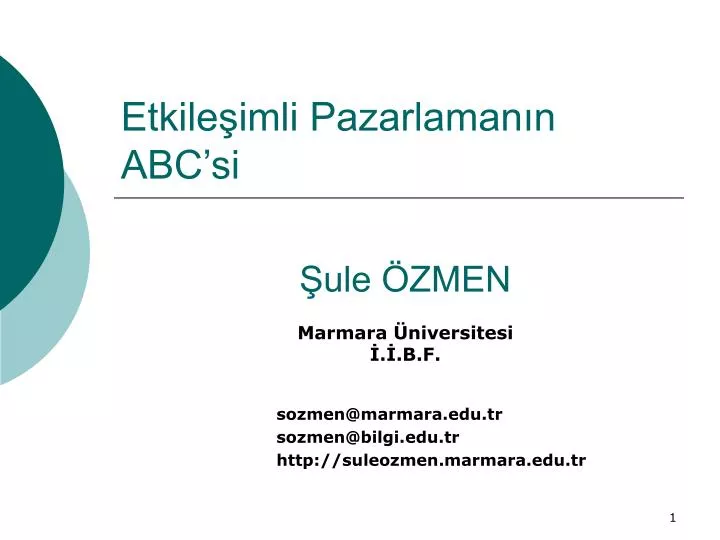 etkile imli pazarlaman n abc si