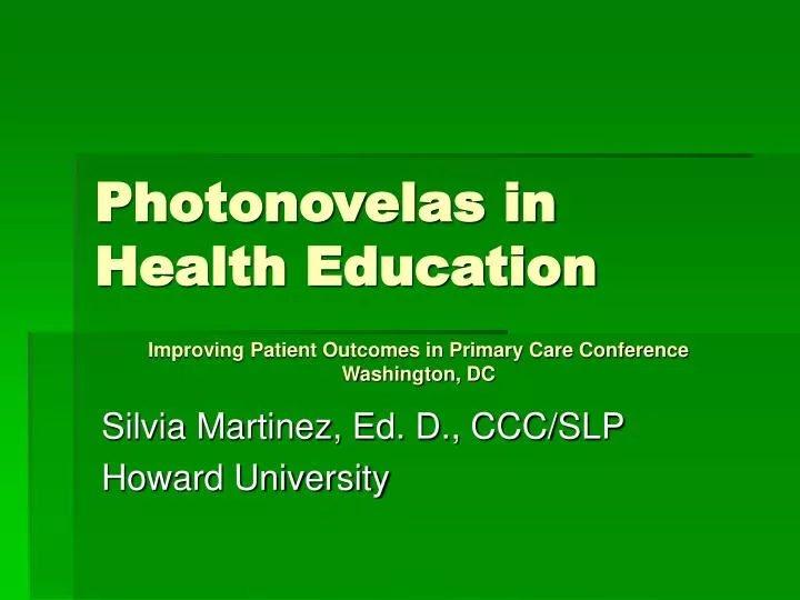 photonovelas in health education