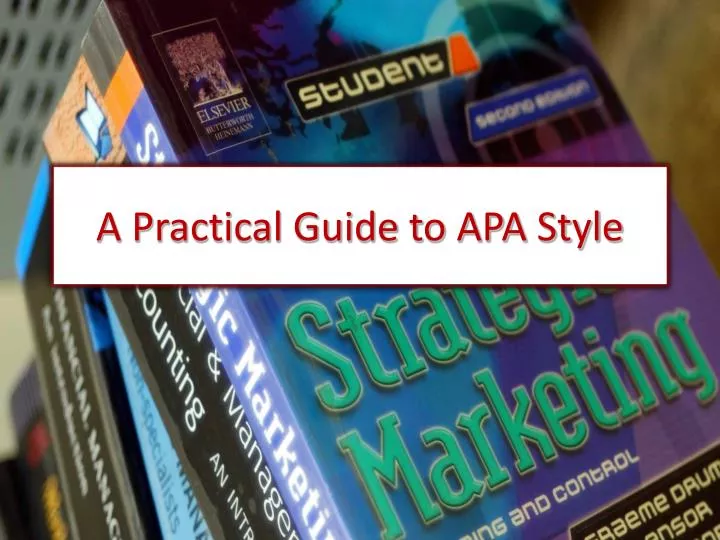 a practical guide to apa style