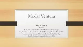 modal ventura