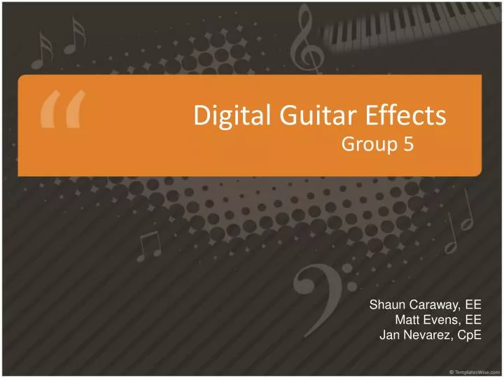 digital guitar effects