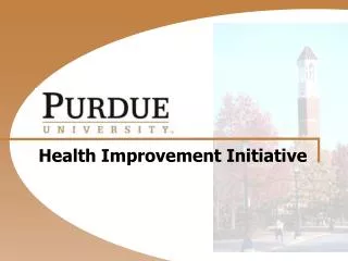 Health Improvement Initiative