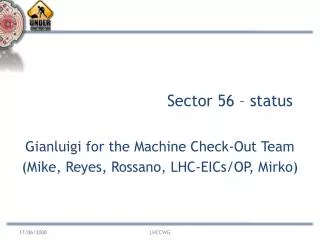 Sector 56 – status