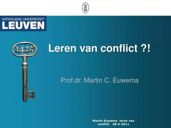 leren van conflict