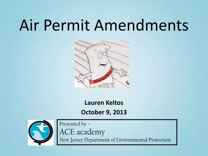 air permit amendments