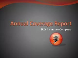 Annual Coverage Report
