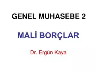 genel muhasebe 2