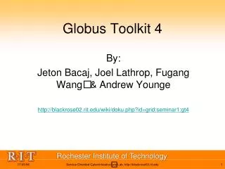 Globus Toolkit 4