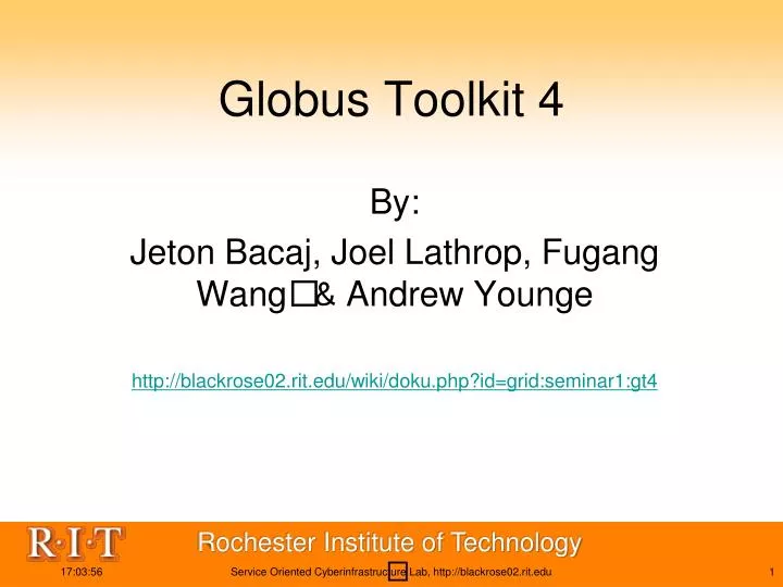 globus toolkit 4