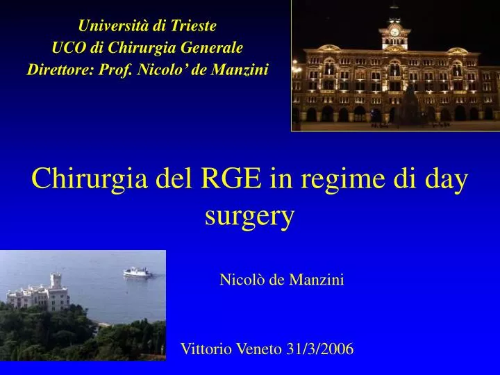 chirurgia del rge in regime di day surgery