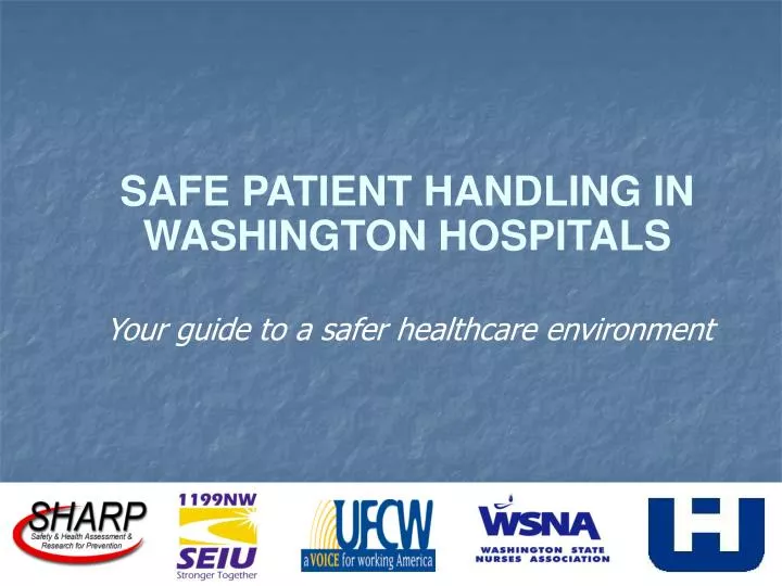 safe patient handling in washington hospitals