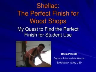 Shellac: The Perfect Finish for Wood Shops