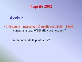 4 aprile 2002
